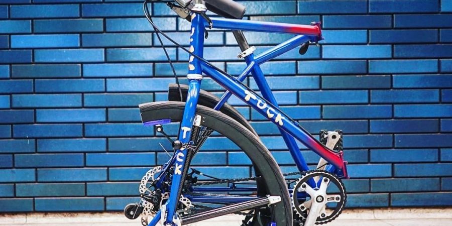 El diseño de lujo de la bicicleta de ruedas plegables