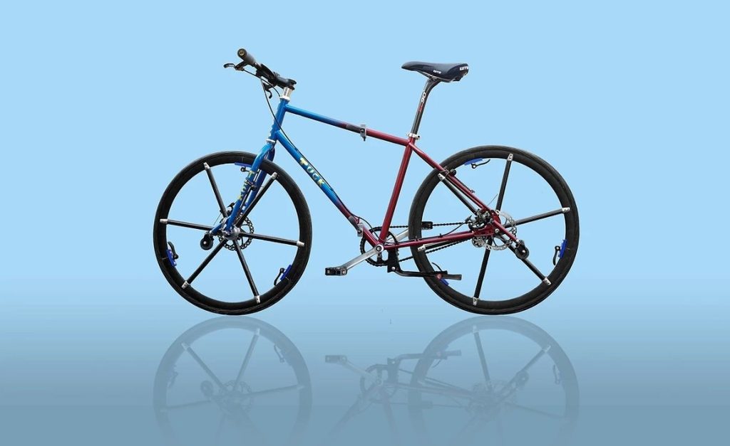 Bicicleta de ruedas plegables