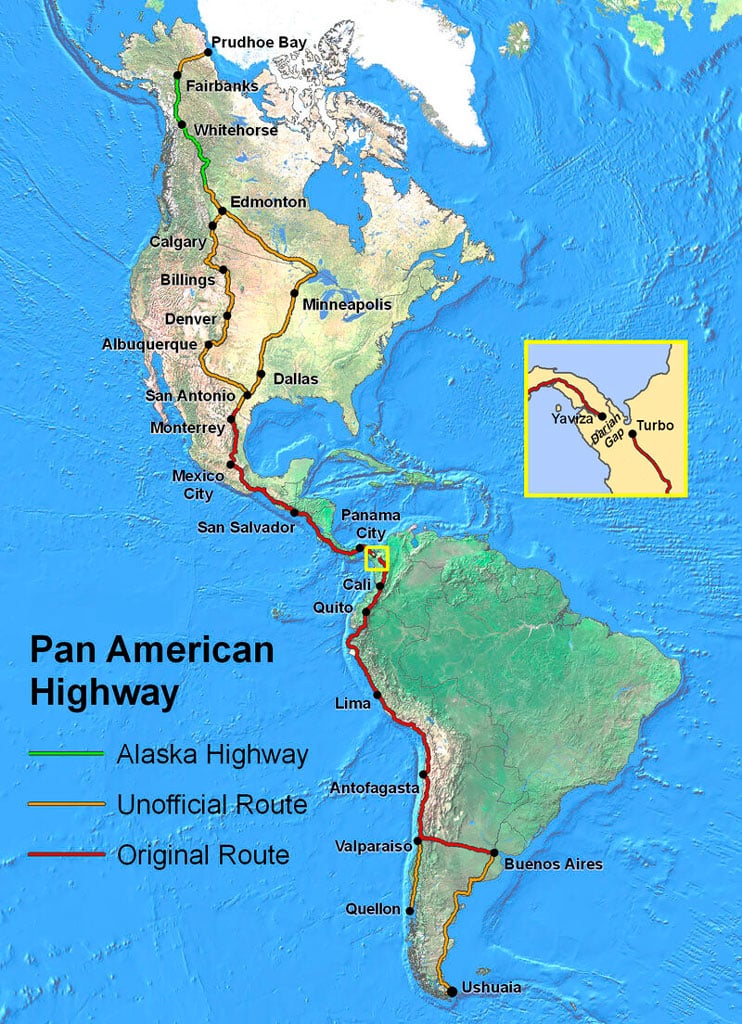 La Carretera Panamericana