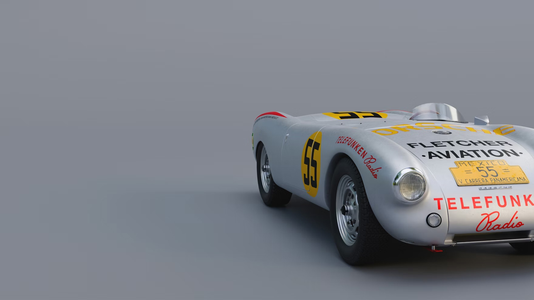 El mítico Porsche #55