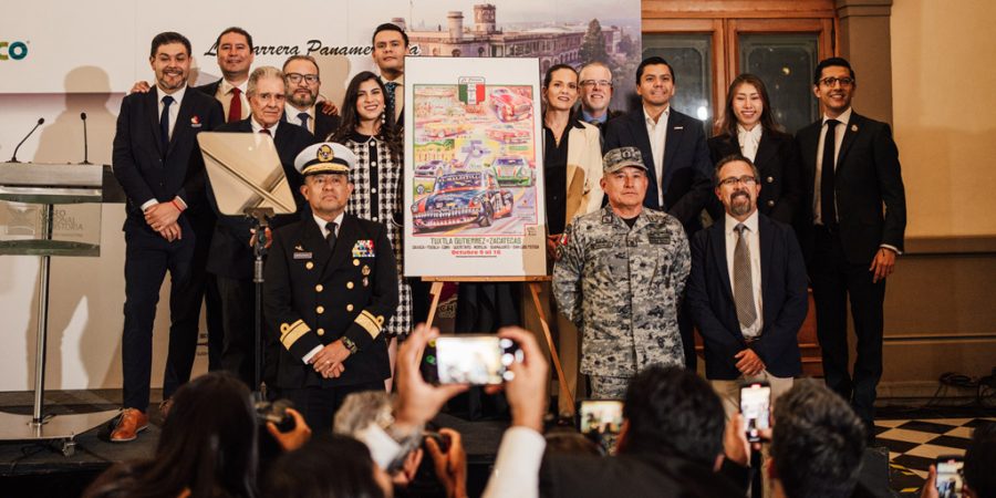 Presentación de La Carrera Panamericana celebrando su 75 Aniversario