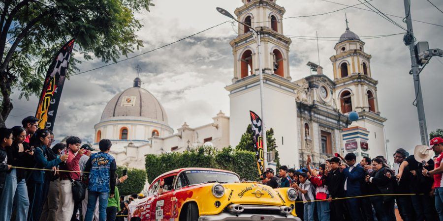 Puebla brilla con la llegada de La Carrera Panamericana